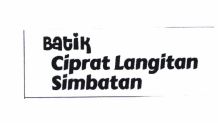 Trademark BATIK CIPRAT LANGITAN SIMBATAN