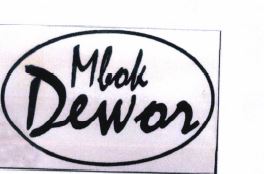 Trademark MBOK DEWOR