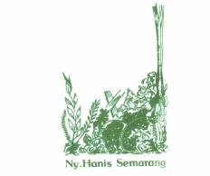 Trademark Ny. Hanis Semarang + lukisan