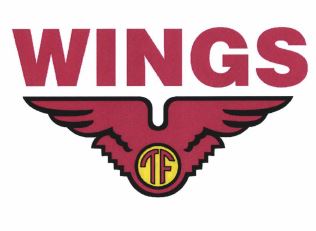 Trademark WINGS + Logo