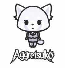 Trademark Aggretsuko + lukisan