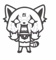 Trademark Aggretsuko (Iukisan angry face)