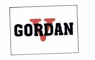 Trademark GORDAN V + LOGO