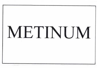 Trademark METIMUN