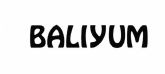 Trademark BALIYUM