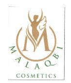 Trademark MALAQBI COSMETICS + Logo