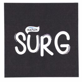 Trademark NAFAM SURG + Logo