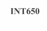 Trademark INT650