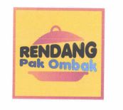 Trademark Rendang Pak Ombak + lukisan