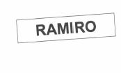 Trademark RAMIRO