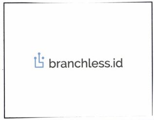 Trademark branchless.id + Logo