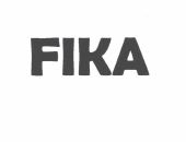 Trademark FIKA