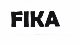 Trademark FIKA