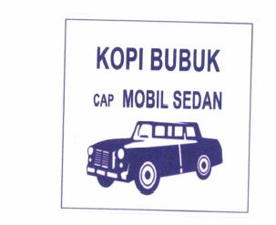 Trademark KOPI BUBUK CAP MOBIL SEDAN + LUKISAN