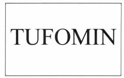 Trademark TUFOMIN