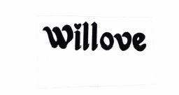 Trademark WILLOVE