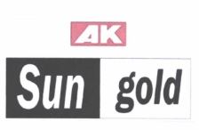 Trademark AK Sun Gold + Logo