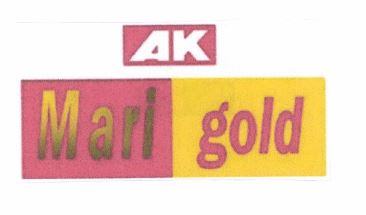 Trademark AK Mari Gold + Logo