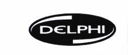 Trademark Delphi (oval logo in black and white)