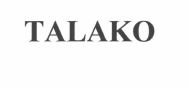 Trademark TALAKO