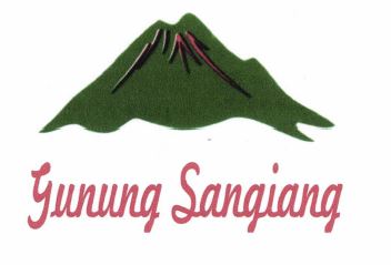 Trademark Gunung Sangiang + Lukisan / Logo