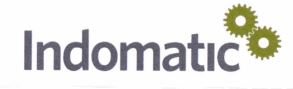 Trademark INDOMATIC + LOGO