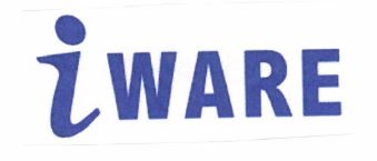 Trademark iware + Logo