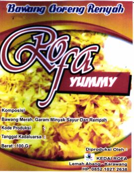 Trademark Rofa Yummy + Lukisan / Logo