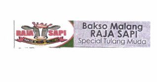 Trademark Bakso Raja Sapi