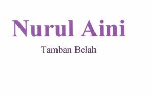 Trademark Nurul Aini