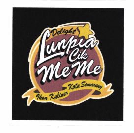 Trademark Lunpia Cik MeMe Delight Ikon Kuliner Kota Semarang + Logo