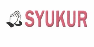 Trademark SYUKUR