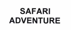 Trademark SAFARI ADVENTURE