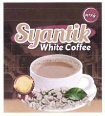 Trademark KISS SYANTIK WHITE COFFEE + LOGO