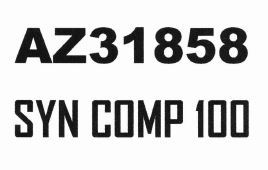 Trademark AZ31858 SYN COMP 100