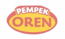 Trademark PEMPEK OREN + LOGO