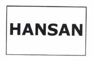 Trademark HANSAN