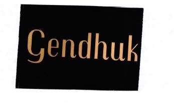 Trademark GENDHUK