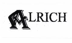 Trademark ALRICH + LOGO