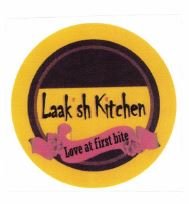 Trademark LAAK'SH KITCHEN LOVE AT FIRST BITE