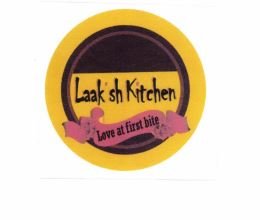 Trademark LAAK'SH KITCHEN LOVE AT FIRST BITE