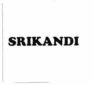 Trademark SRIKANDI