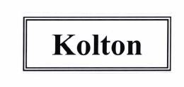 Trademark KOLTON