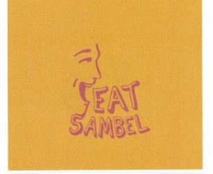 Trademark Eat Sambel + Logo