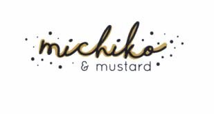 Trademark michiko + Lukisan titik-titik + & mustard