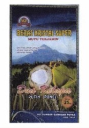 Trademark BERAS KRISTAL SUPER DUA KELAPA