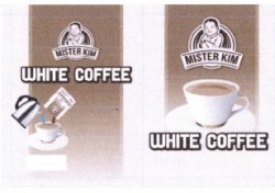 Trademark MISTER KIM WHITE COFFEE + LUKISAN