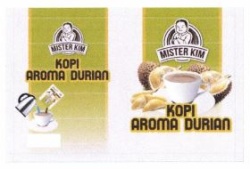 Trademark MISTER KIM KOPI AROMA DURIAN + LUKISAN