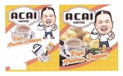 Trademark ACAI COFFEE KOPI AROMA DURIAN + LUKISAN