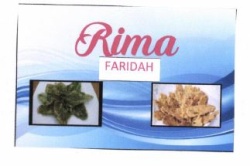 Trademark RIMA FARIDAH